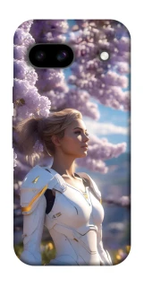 Чехол на Google Pixel 8a Cyber space girl ver.1 фото 1 из 1