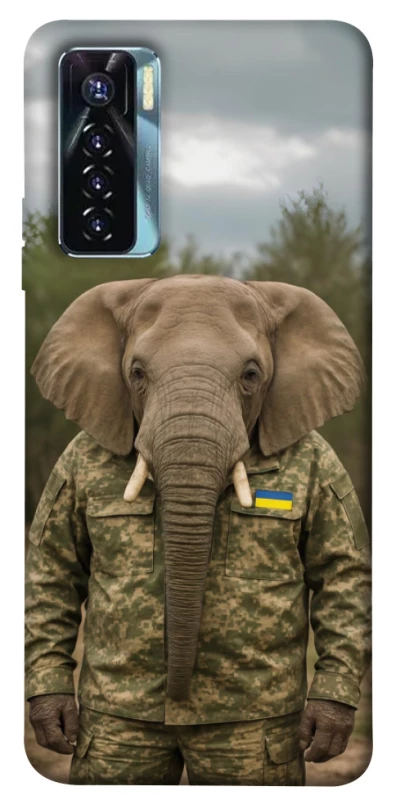 Чохол на TECNO Camon 17 Pro Слон захисник фото 1 з 1