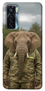 Чохол на TECNO Camon 17 Pro Слон захисник фото 1 з 1