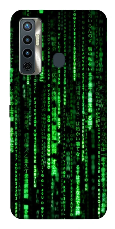 Чохол на TECNO Camon 17 Matrix Code фото 1 з 1