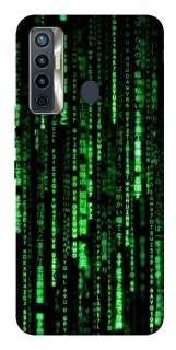 Чохол на TECNO Camon 17 Matrix Code фото 1 з 1