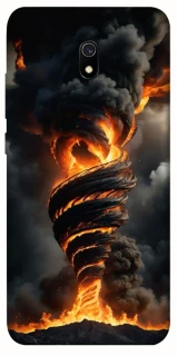 Чехол на Xiaomi Redmi 8a Огненный торнадо фото 1 из 1