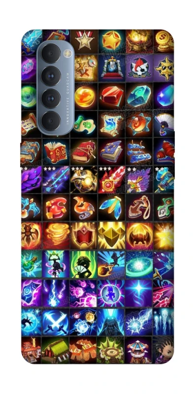 Чохол на Oppo Reno 4 Pro Abilities menu ver.2 фото 1 з 1