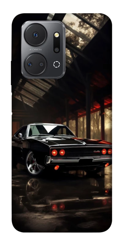 Чехол на Huawei Honor X7a Black classic car фото 1 из 1