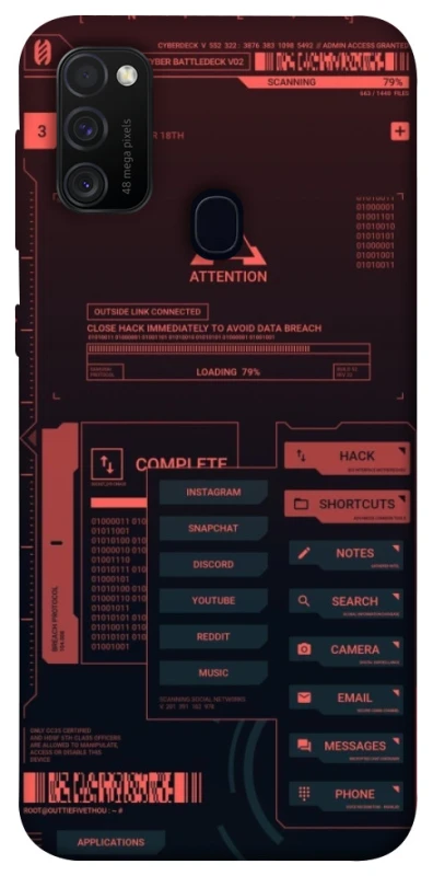 Чехол на Samsung Galaxy M30s / M21 Attention фото 1 из 1