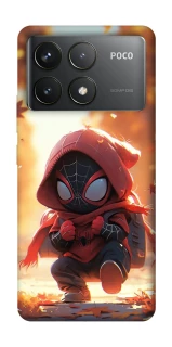 Чехол на Xiaomi Poco F6 Pro Mini  Spiderman фото 1 из 1