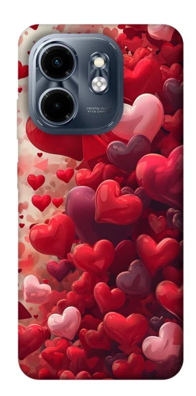 Чохол на Infinix Smart 9 4G / Hot 50i Many hearts фото 1 з 1