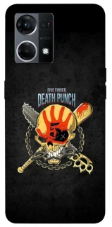 Чехол на Oppo Reno 7 4G Five finger death punch ver.2 фото 1 из 1