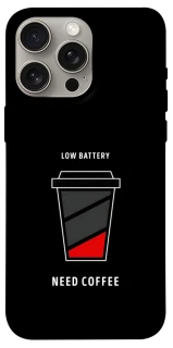 Чехол на Apple iPhone 15 Pro Max (6.7") Low battery фото 1 из 1