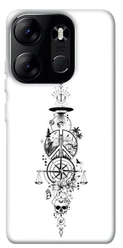 Чехол на Tecno Spark Go 2023 Tattoo ver.7 фото 1 из 1
