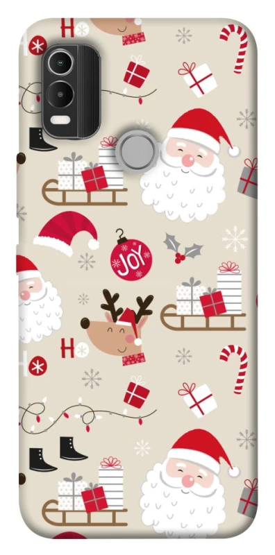 Чохол на Nokia C21 Plus Новорічний v1 фото 1 з 1