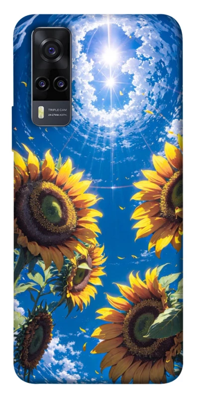 Чехол на Vivo Y31 Sunflowers фото 1 из 1