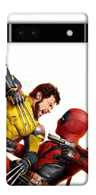 Чохол на Google Pixel 6a Deadpool and Wolverine фото 1 з 1