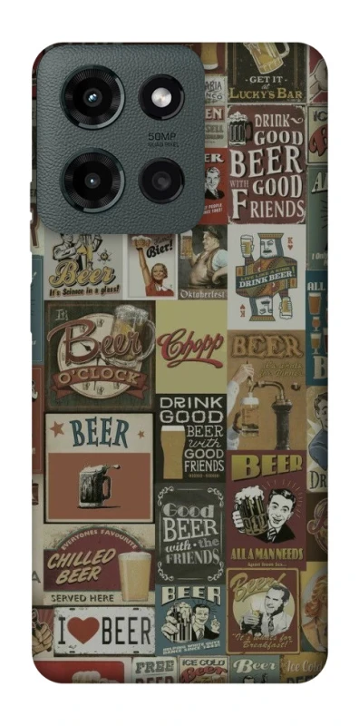 Чохол на Motorola Moto G Power (2025) Retro collage ver.1 фото 1 з 1