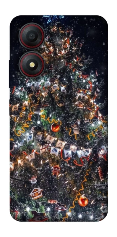 Чохол на ZTE Blade A34 4G Новорічний v28 фото 1 з 1