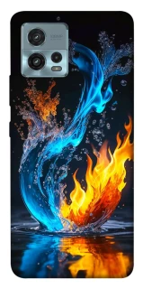 Чехол на Motorola Moto G72 Water And Fire фото 1 из 1