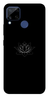 Чохол на Realme C15 Black Lotus фото 1 Чохол на Realme C15 Black Lotus фото 1 з 1