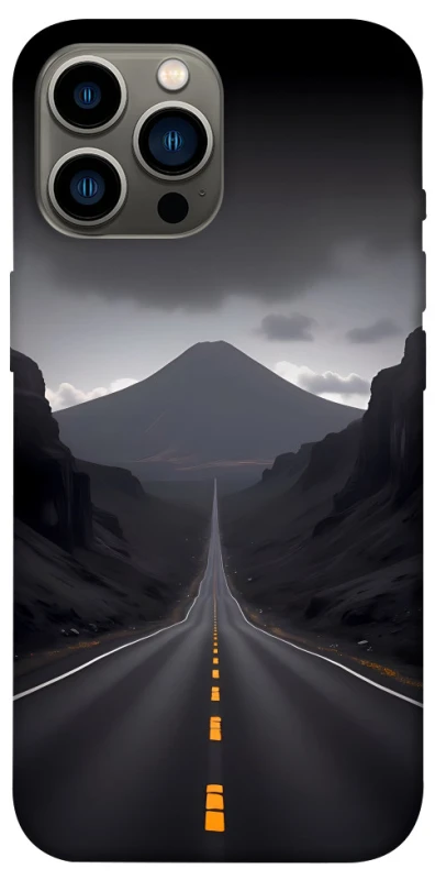 Чехол на Apple iPhone 12 Pro Max (6.7") Black mountains фото 1 из 1