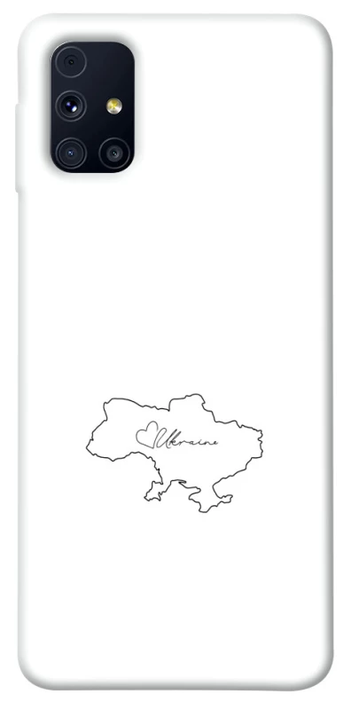 Чохол на Samsung Galaxy M31s Ukraine map фото 1 з 1