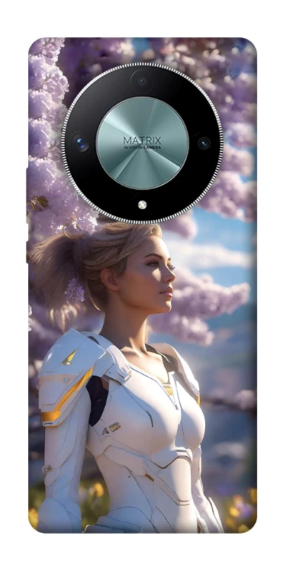 Чехол на Huawei Magic6 Lite Cyber space girl ver.1 фото 1 из 1