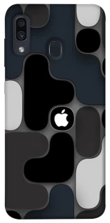 Чохол на Samsung Galaxy A20 / A30 Apple logo ver.8 фото 1 з 1