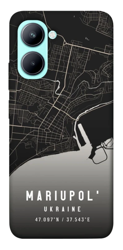 Чехол на Realme C33 Mariupol map фото 1 из 1