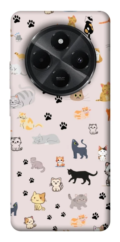 Чехол на Xiaomi Poco C75 Cat style ver.1 фото 1 из 1