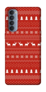 Чехол на Oppo Reno 4 Pro Новогодний v12 фото 1 из 1