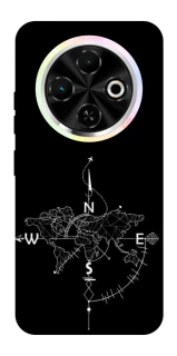 Чехол на TECNO Spark 30C Travel Map фото 1 Чехол на TECNO Spark 30C Travel Map фото 1 из 1