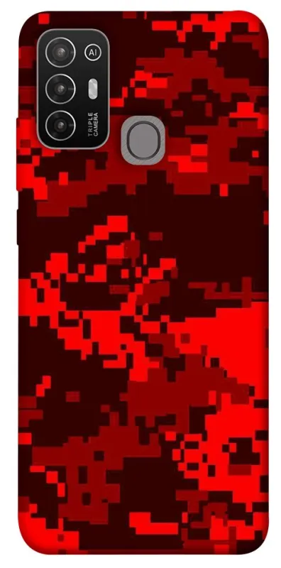 Чехол на ZTE Blade A52 Camouflage v28 фото 1 из 1