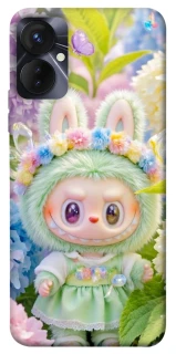 Чохол на TECNO Spark 9 Pro (KH7n) Labubu & Flowers ver.2 фото 1 з 1