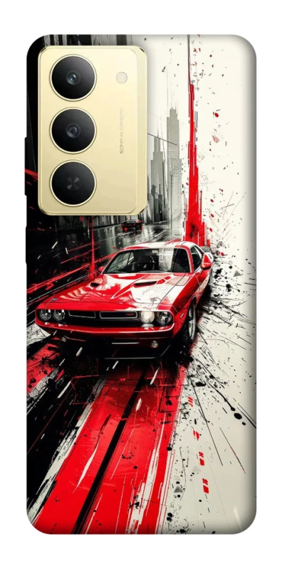 Чохол на Realme 14x Painted Mustang фото 1 з 1