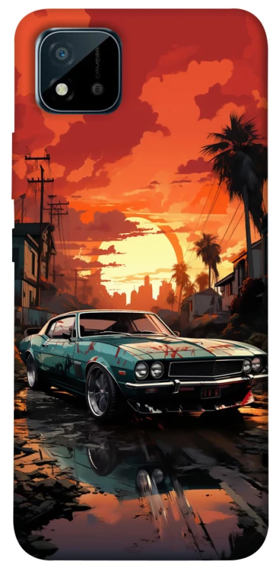Чохол на Realme C20 Car at sunset фото 1 з 1