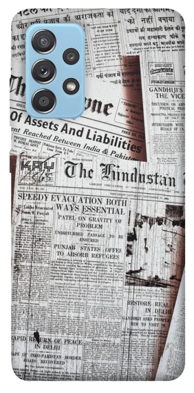 Чохол на Samsung Galaxy A52 4G / A52 5G Газети фото 1 з 1