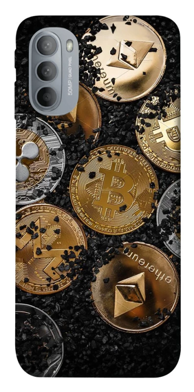 Чехол на Motorola Moto G31 Many coins v2 фото 1 из 1