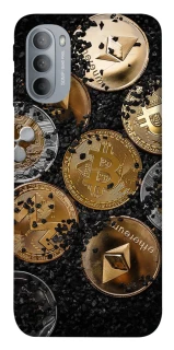 Чехол на Motorola Moto G31 Many coins v2 фото 1 из 1