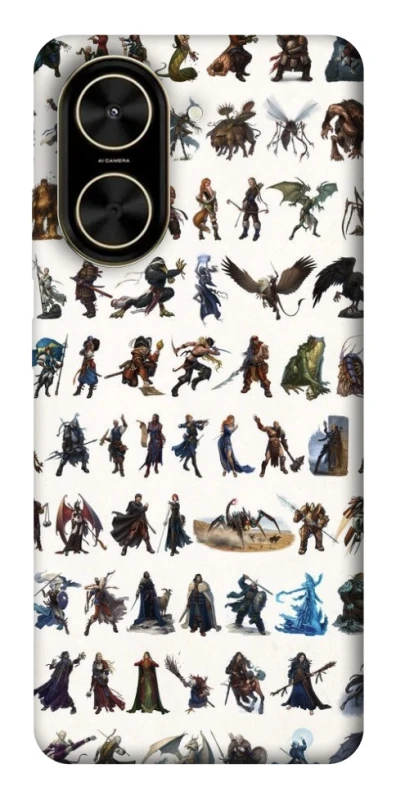 Чехол на Xiaomi Poco C71 Character Selection фото 1 из 1