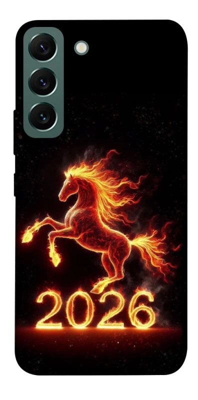 Чохол на Samsung Galaxy S22 Red Fire Horse ver.1 фото 1 з 1