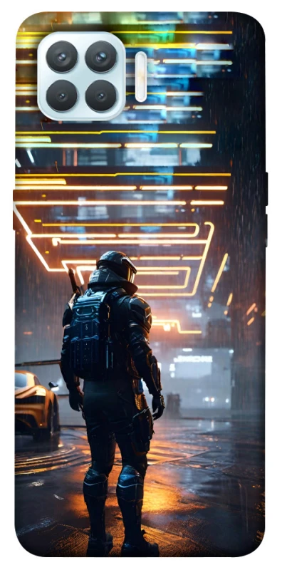 Чохол на Oppo F17 Pro Cyber character фото 1 з 1