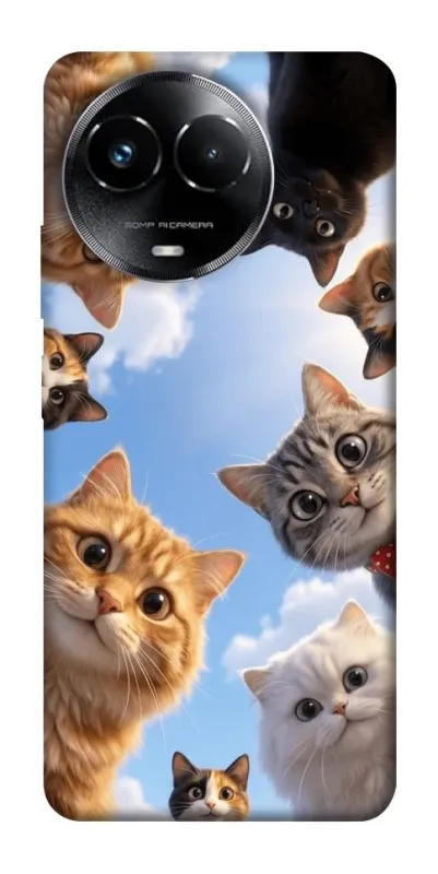 Чохол на Realme C67 4G Cats фото 1 з 1