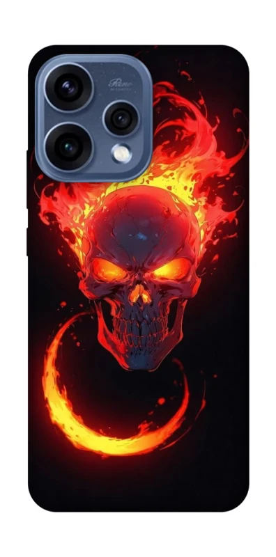 Чехол на Oppo Reno 15 Blood Skull фото 1 из 2