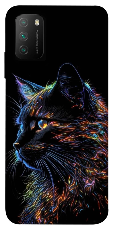 Чохол на Xiaomi Poco M3 Чорний кіт фото 1 з 1