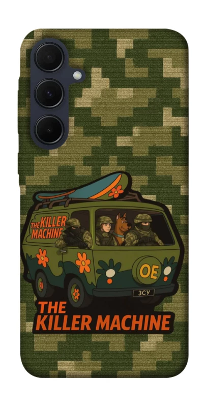 Чохол на Samsung Galaxy A55 Funny machine фото 1 з 1