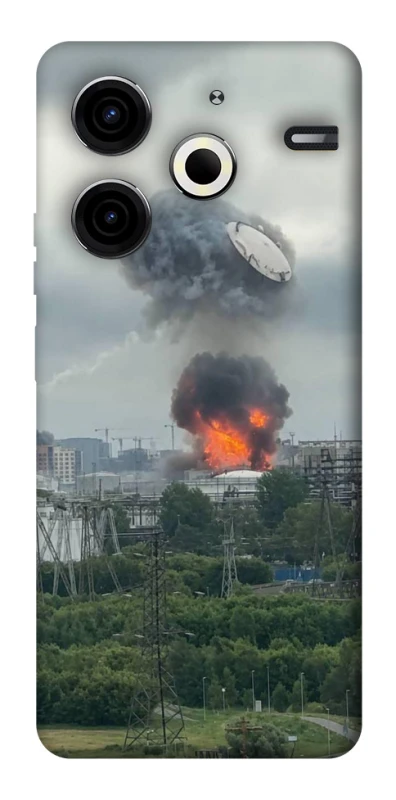 Чохол на TECNO Pova 6 Neo (LI6) Moscow never sleeps ver.4 фото 1 з 1