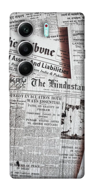 Чехол на Tecno Camon 40 Pro 5G Газеты фото 1 из 1