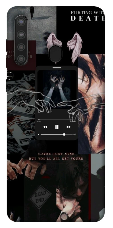 Чехол на Samsung Galaxy A21 Flirt collage фото 1 из 1