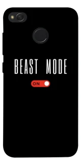Чехол на Xiaomi Redmi 4X Beast mode фото 1 из 1