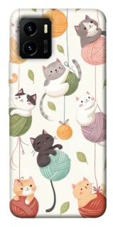 Чохол на Vivo Y15s Funny Kittens фото 1 з 1