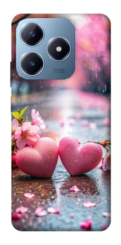 Чохол на Realme C63 Pink heart фото 1 з 1