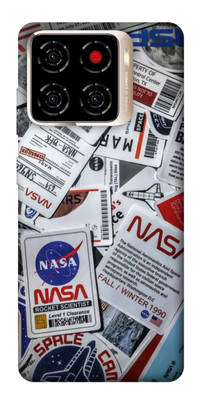 Чехол на ZTE Blade A56 NASA ver.4 фото 1 из 1